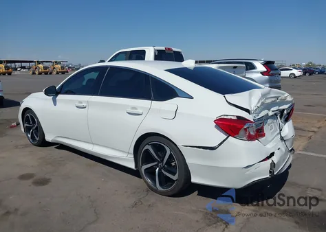 2018 Honda Accord Sport z USA, uszkodzony, nr VIN 1HGCV1F30JA172094